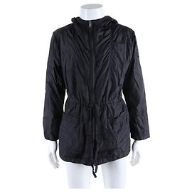 Prada Windbreaker-Jacke Schwarz