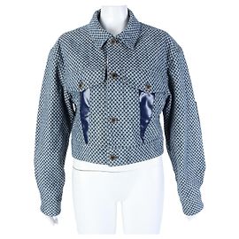 Louis Vuitton Denim Jacket Blue