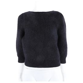 Céline Celine Maglione a Maniche Lunghe Nero