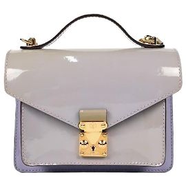 Louis Vuitton Montsouris em verniz roxo Roxo