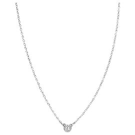 Tiffany & Co Collana Tiffany in argento con diamanti per yard Argento
