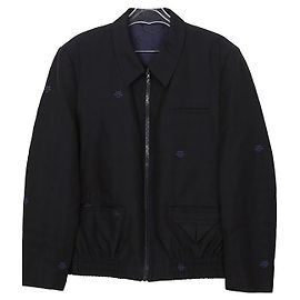 Louis Vuitton Giacca Blouson Damier Taglia Blu