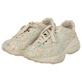 Gucci Size Rhyton Sneakers White