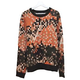 Louis Vuitton Jacquard Baumwollpullover Orange
