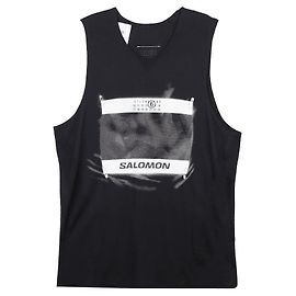 Maison Martin Margiela T-Shirt mit abstraktem Druck Schwarz