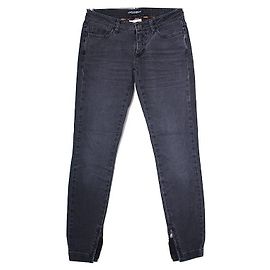Dolce & Gabbana Graue Jeanshose Braun