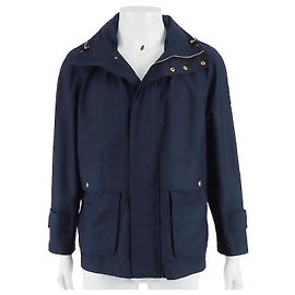 Giacca con zip Moncler Gamma Blue Blu