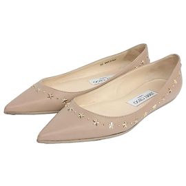 Jimmy Choo Flat Shoes Brown