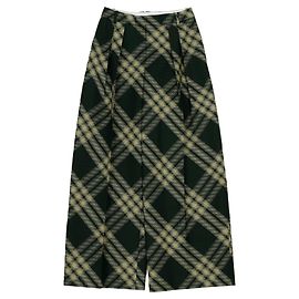 Burberry Verifica el tamaño de los pantalones anchos Verde