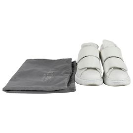 Alexander Mcqueen Baskets Velcro Oversize Blanc