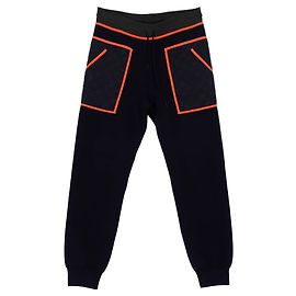 Louis Vuitton Jogginghosen mit lebhaftem Besatz Größe Blau