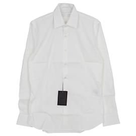 Prada Solid Shirt Size White
