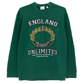 Burberry Hochschul Grafik Sweatshirt XXS Grün