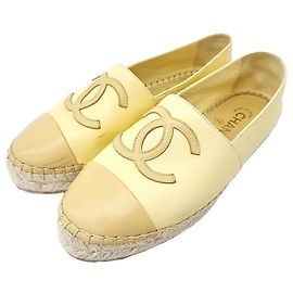 Espadrillas Chanel Giallo