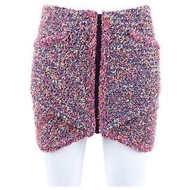 Chanel Strickrock Mehrfarben
