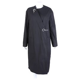 Abrigo Lap Hermès Negro
