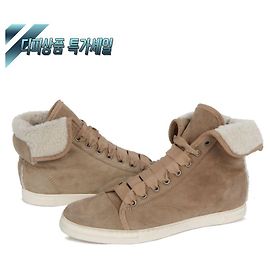 Lanvin Sneakers alte da donna Marrone