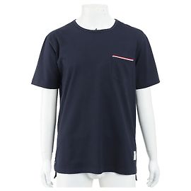Top a maniche corte Thom Browne Blu