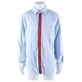 Burberry Langarmhemd Blau