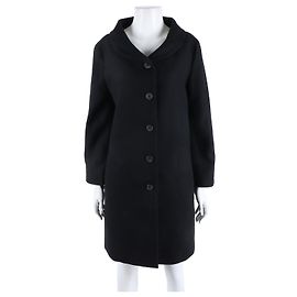 Jil Sander Mantel Schwarz
