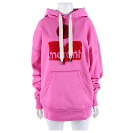 Langarm-Hoodie Isabel Marant Étoile Pink