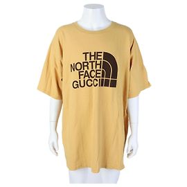Gucci The North Face Maniche Corte Giallo