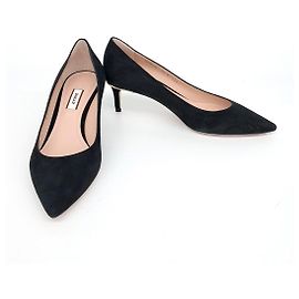 Chaussures en daim Bally Noir