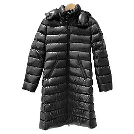 Moncler Langer gepolsterter Pullover Schwarz