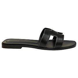 Hermès Sandali Oran da Donna Neri Nero