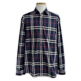 Burberry Camicia a maniche lunghe Blu