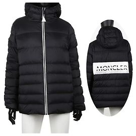 Jaqueta curta com capuz Pluvise da Moncler Preto