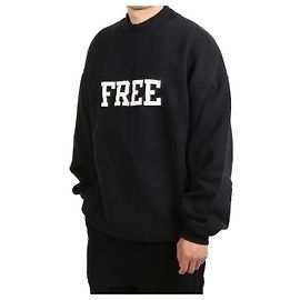 Balenciaga Sweatshirt mit Slogan-Print Schwarz