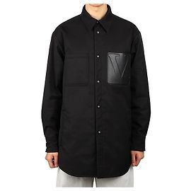 Valentino Surcamicia in nylon Nero