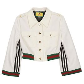 Gucci Adidas Web Jacke Größe Weiß