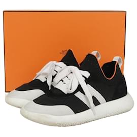 Hermès Baskets Size Crew Noir