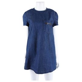 Gucci Denim-Kleid Blau