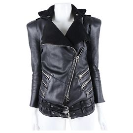 Giacca Mustang Balmain Nero
