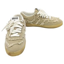 Baskets Miu Miu Marron