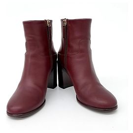 Bottines Chanel Rouge