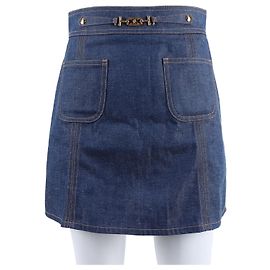Céline Celine Skirt Blue