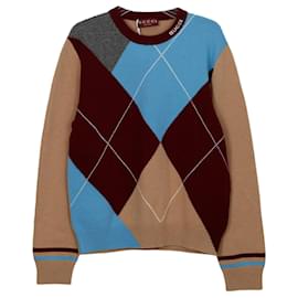 Gucci Size Argyle Pattern Knit Multiple colors