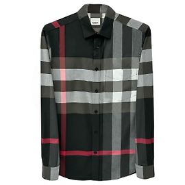 Burberry Camicia a quadri Nero