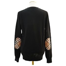 Burberry Wollpullover BEMPTON NB SCHWARZ Schwarz