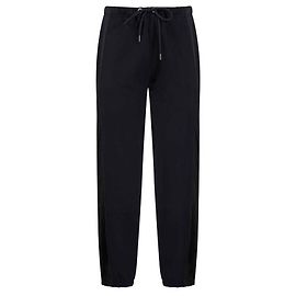 Moncler Logo Nylon Sweatpants Black