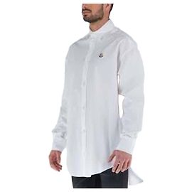 Moncler Logo Patch Shirt White