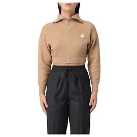 Isabel Marant Malha com zíper Marrom