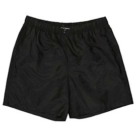 Prada Logo Swim Trunks OOO Black