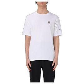 Bally Kurzarm-T-Shirt mit Wappen-Logo Weiß