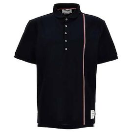 Thom Browne Polo a righe Blu