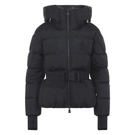 Moncler Hooded Down Ski Jacket Black